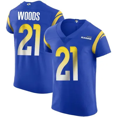 Men's Charles Woods Los Angeles Rams Alternate Vapor Untouchable Jersey - Royal Elite