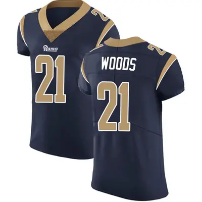 Men's Charles Woods Los Angeles Rams Team Color Vapor Untouchable Jersey - Navy Elite