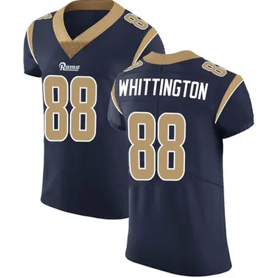 Men's Jordan Whittington Los Angeles Rams Team Color Vapor Untouchable Jersey - Navy Elite