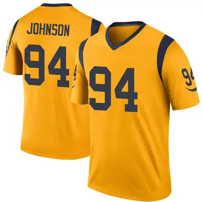 Youth Desjuan Johnson Los Angeles Rams Color Rush Jersey - Gold Legend